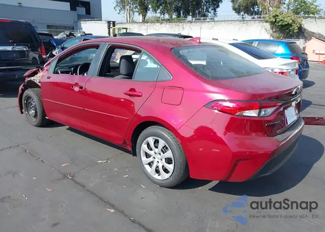 2025 Toyota Corolla Le z USA, uszkodzony, nr VIN 5YFB4MDE5SP291050